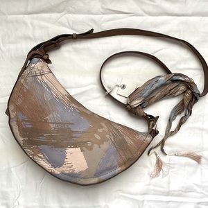 Lucky Brand Cross Body Leather Bag